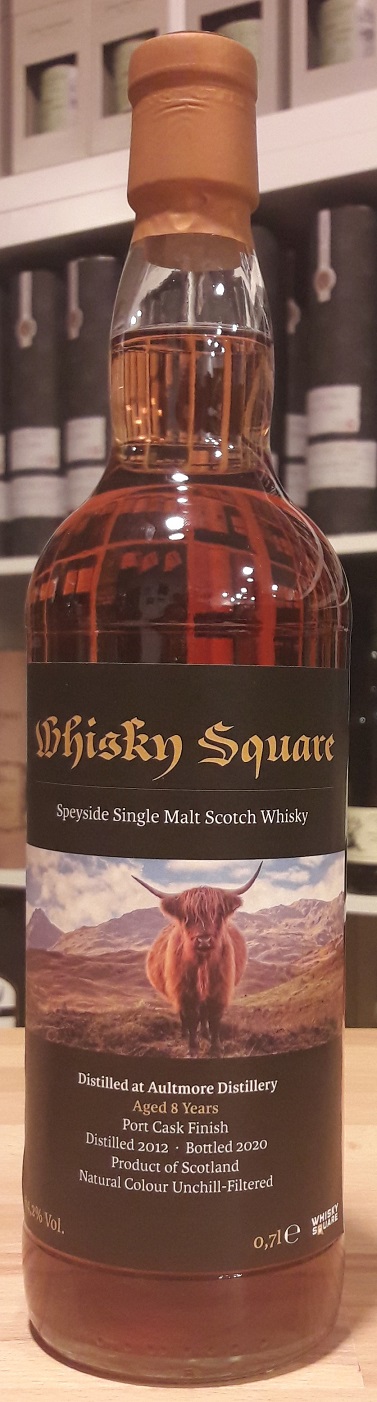 Aultmore 2012 Whisky Square 8 Jahre